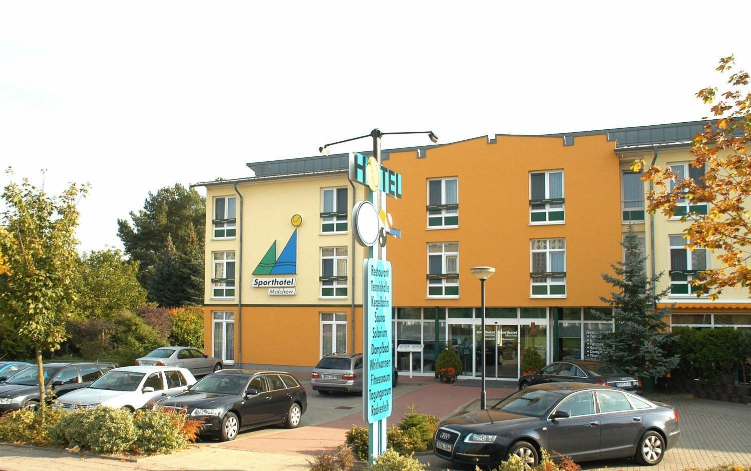Sporthotel Malchow Hotel Garni Hp Ist Moeglich Eksteriør billede